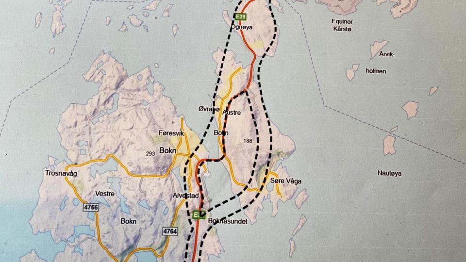 Lenkje til artikkel: Traséar for ny E39