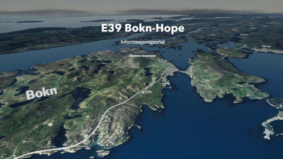 Lenkje til artikkel: Informasjonsportal for E39 Bokn-Hope