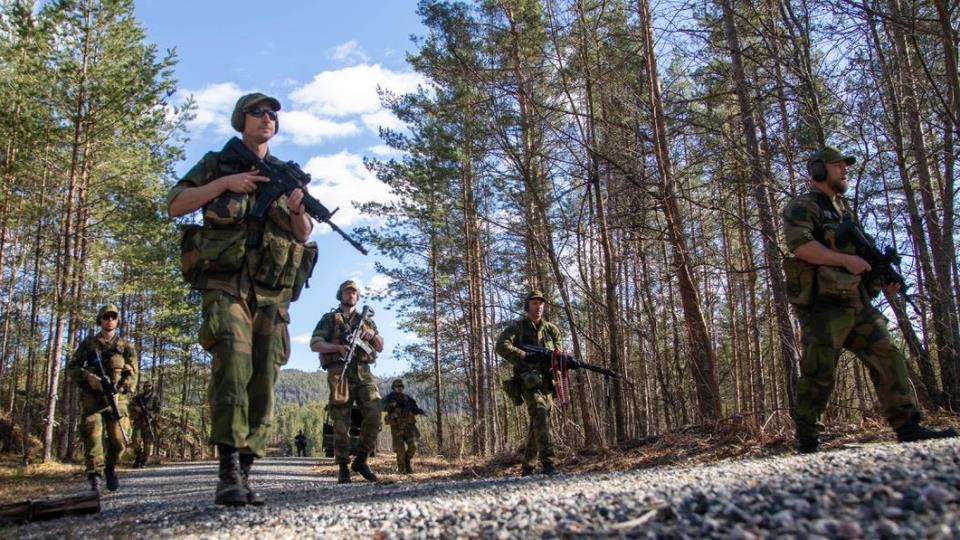 Lenkje til artikkel: Over 4000 heimevernssoldatar på øving i Agder og Rogaland