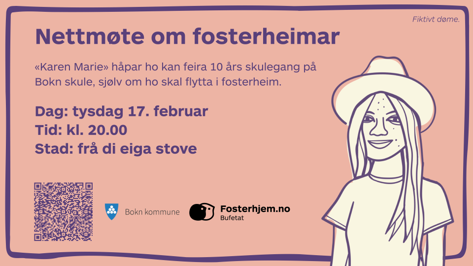 Lenkje til artikkel: Nettmøte om fosterheimar