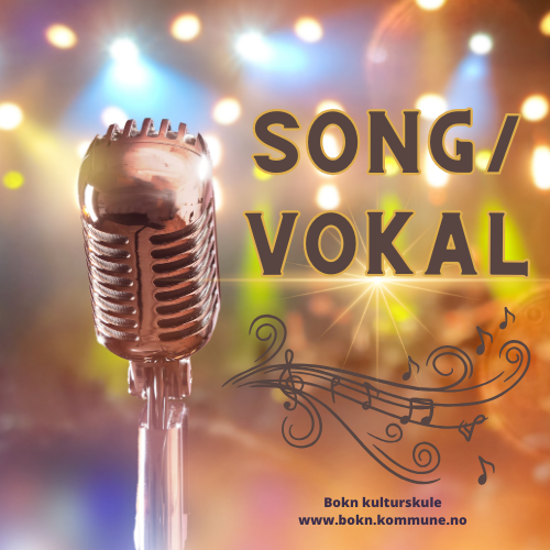 Bildet viser: Song-/vokalundervising. Demonstrasjonsbilde. - Klikk for stort bilete