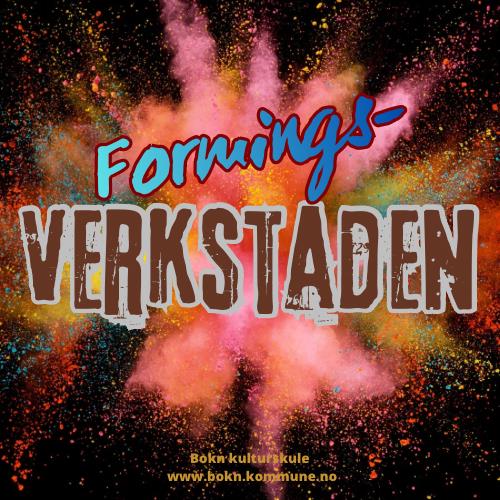Bildet viser: Formingsverkstaden. Demonstrasjonsbilde. - Klikk for stort bilete